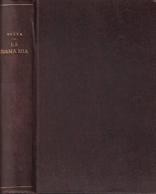 La dama mia - Salvator Gotta - copertina