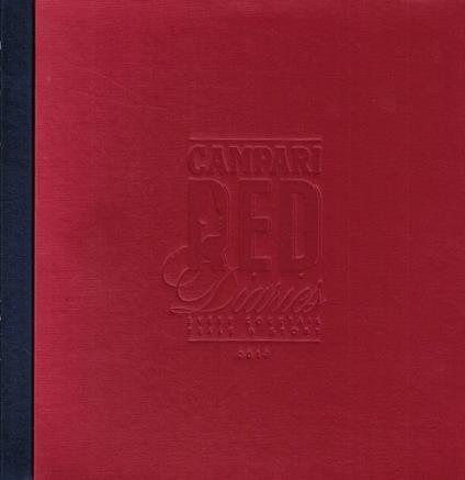 Campari Red Diaries 2017 - copertina