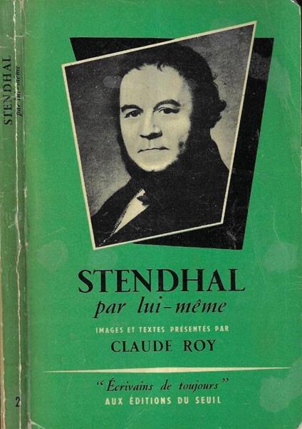 Stendhal par lui - méme - copertina