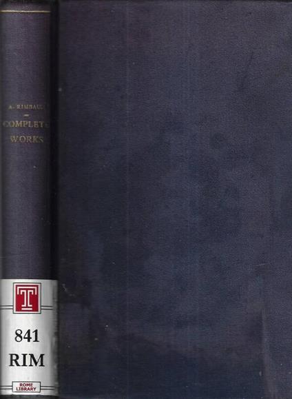 Complete works, selected letters - Arthur Rimbaud - copertina
