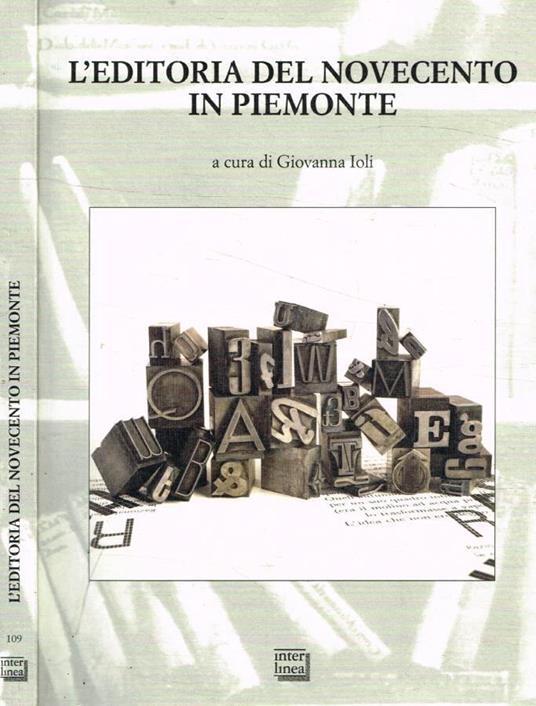 L'editoria del Novecento in Piemonte - copertina