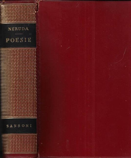 Poesie - Pablo Neruda - copertina