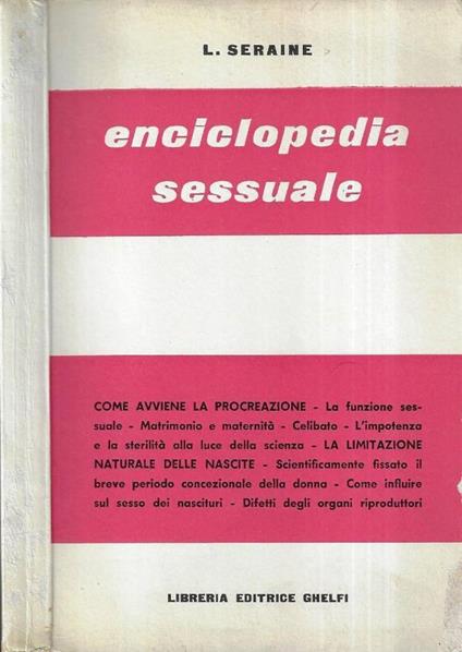 Enciclopedia sessuale - copertina