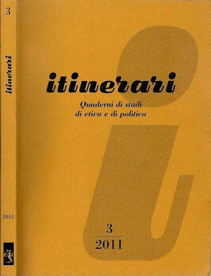 Itinerari - copertina
