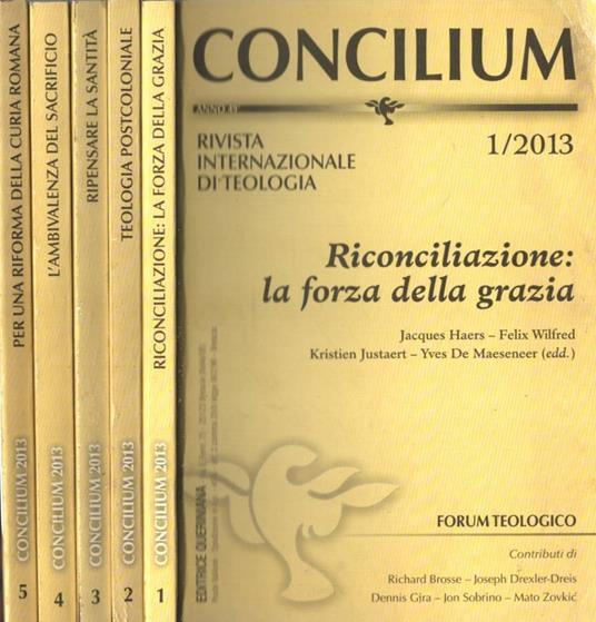 Concilium Anno 2013 - copertina