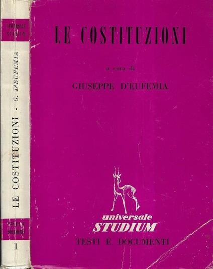 Le Costituzioni - copertina