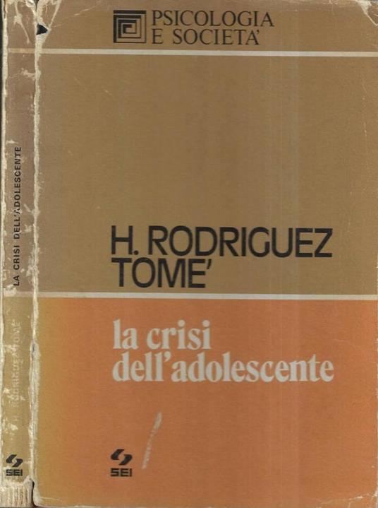 La crisi dell' adolescente - copertina