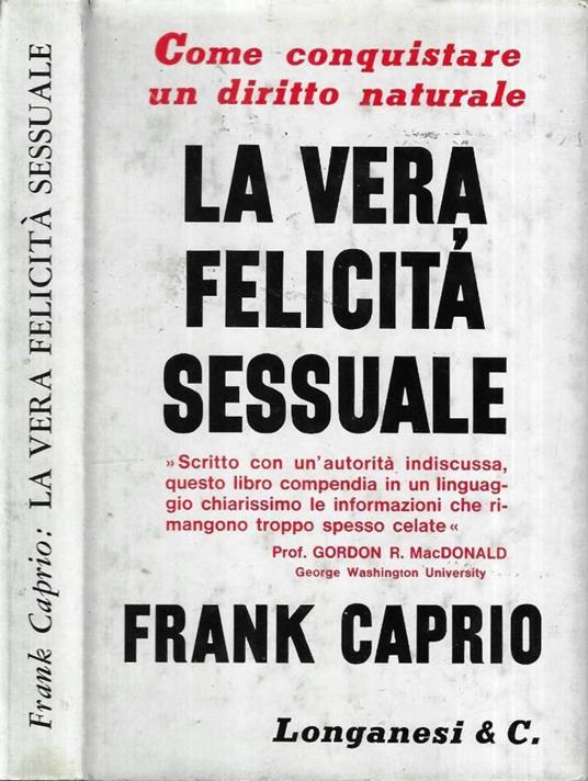 La vera felicità sessuale - copertina