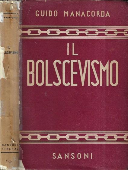 Il bolscevismo - copertina