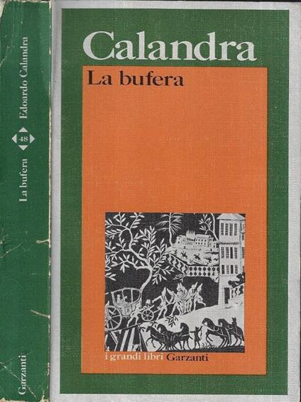 La bufera - Edoardo Calandra - copertina