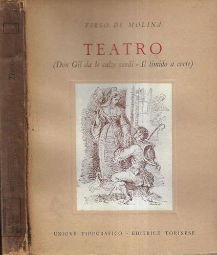 Teatro - Tirso de Molina - copertina
