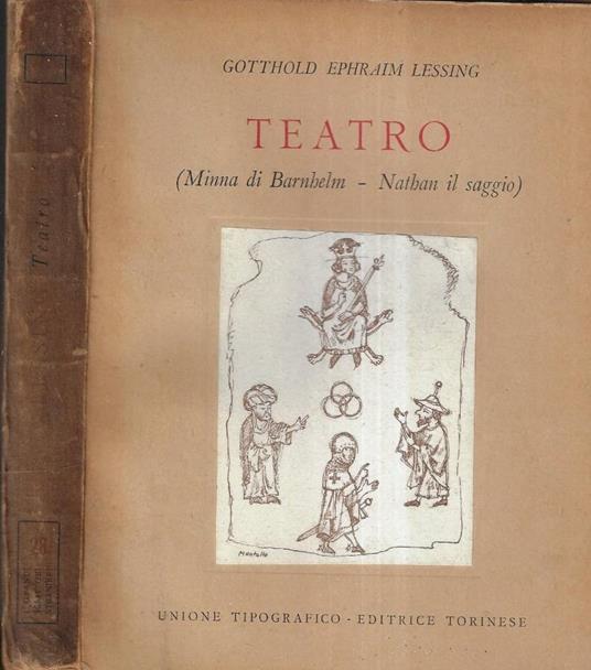 Teatro - Gotthold Ephraim Lessing - copertina