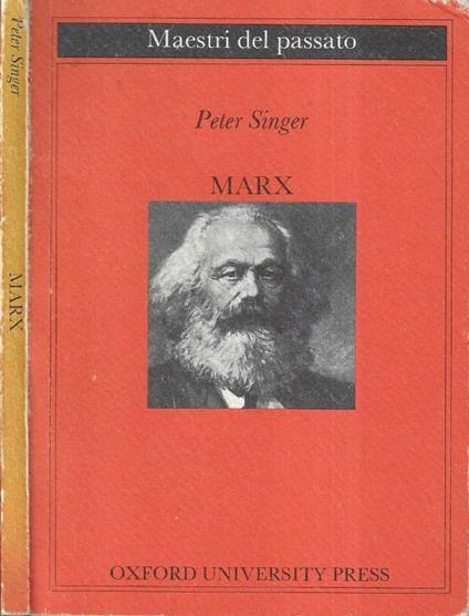 Marx - Peter Singer - copertina