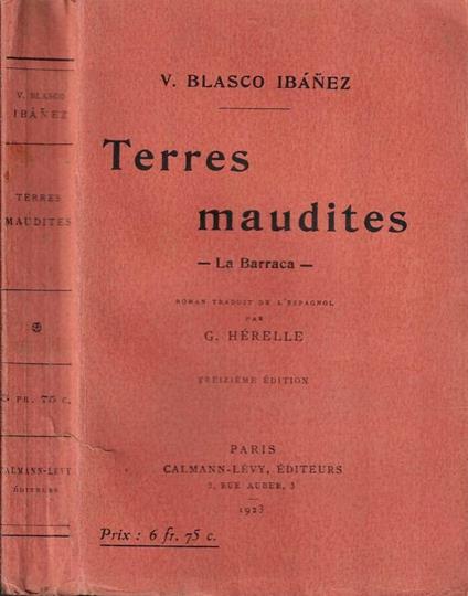 Terres maudites - copertina