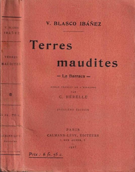 Terres maudites - copertina
