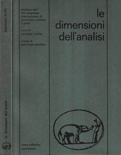 Le dimensioni dell' analisi - copertina