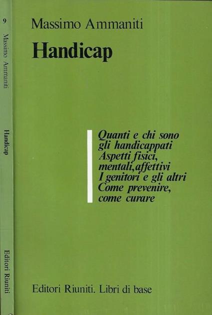 Handicap - Massimo Ammaniti - copertina