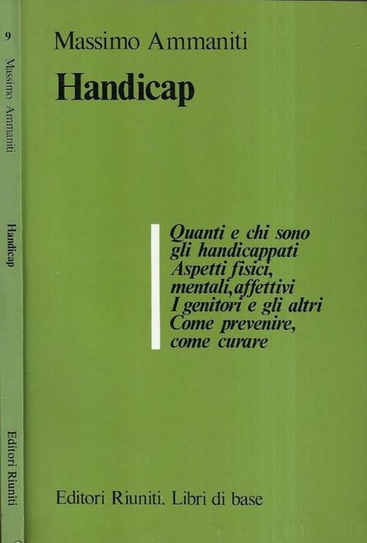 Handicap - Massimo Ammaniti - copertina