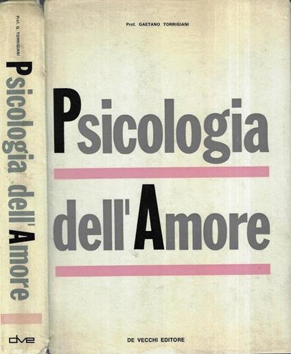 Psicologia dell' amore - copertina