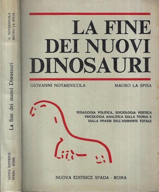 La fine dei nuovi dinosauri - copertina