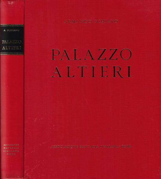 Palazzo Altieri - Armando Schiavo - copertina