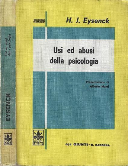 Usi ed abusi della psicologia - copertina