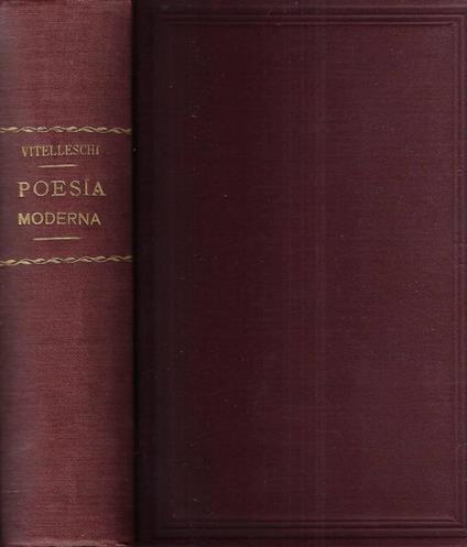 Poesia moderna Vol. I - copertina