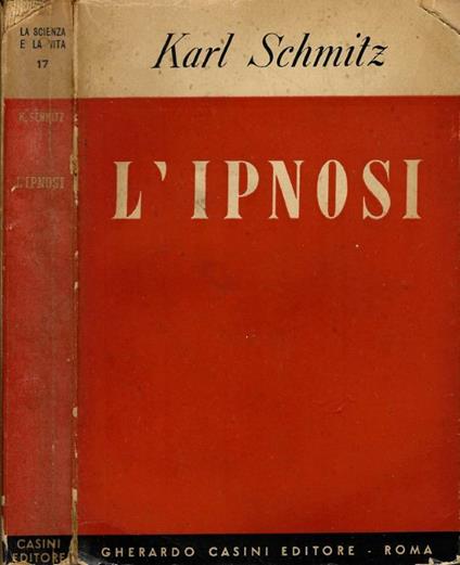 L'ipnosi, che cosa è, a che cosa serve - copertina
