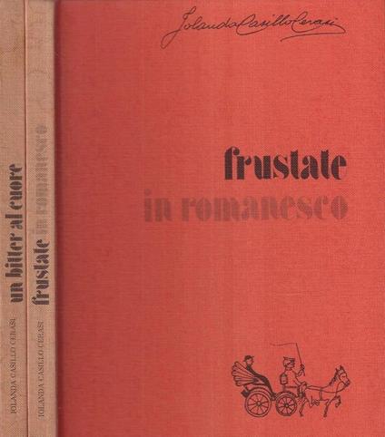 Frustate in romanesco - Un bitter al cuore - copertina