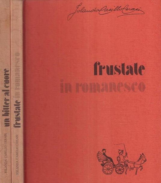 Frustate in romanesco - Un bitter al cuore - copertina