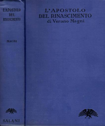 L'apostolo del rinascimento - copertina
