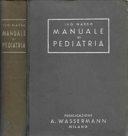 Manuale di pediatria - copertina