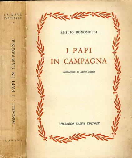 I papi in campagna - Emilio Bonomelli - copertina