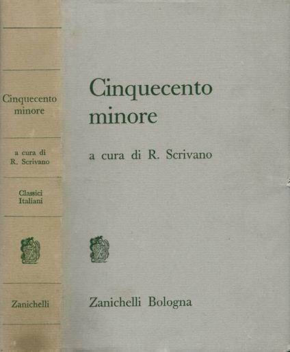 Cinquecento minore - copertina