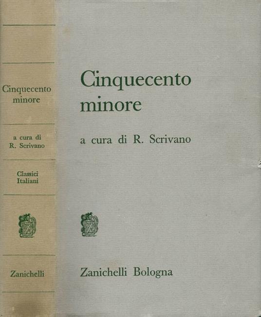 Cinquecento minore - copertina