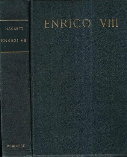 Enrico VIII - Francis Hackett - copertina