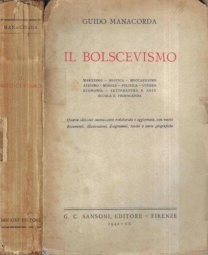 Il bolscevismo - copertina