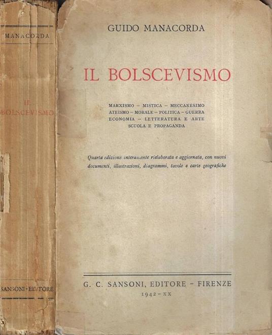 Il bolscevismo - copertina
