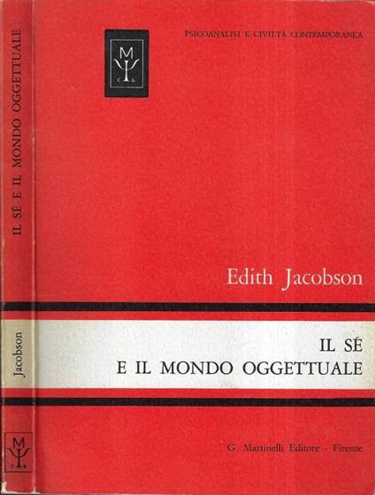 Il sé e il mondo oggettuale - Edith Jacobson - copertina