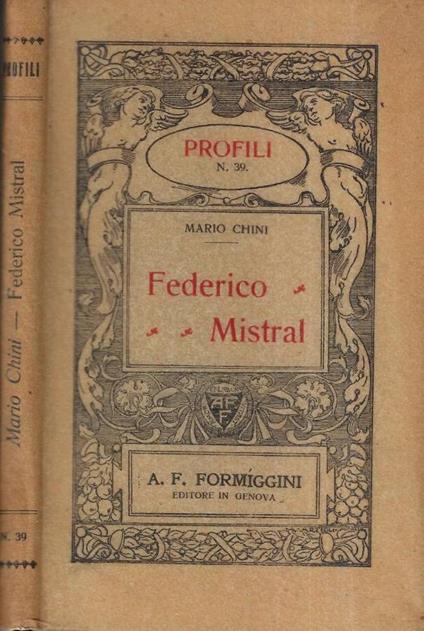 Federico Mistral - Mario Chini - copertina