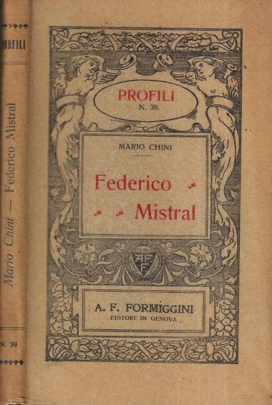 Federico Mistral - Mario Chini - copertina