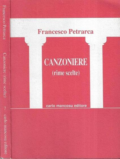 Canzoniere - Francesco Petrarca - copertina