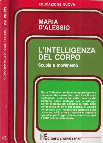 L' intelligenza del corpo - copertina