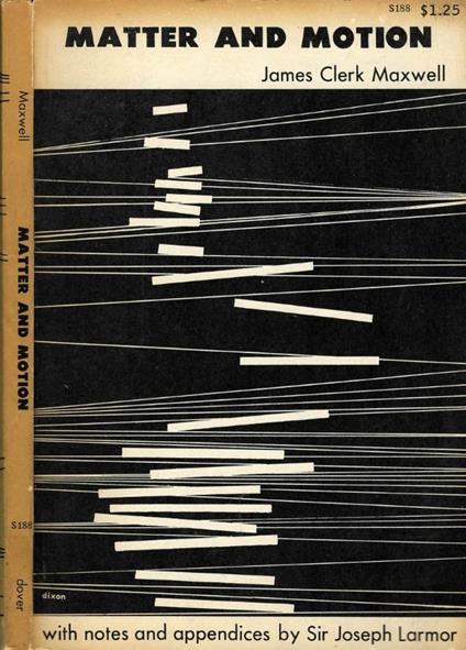 Matter and motion - copertina