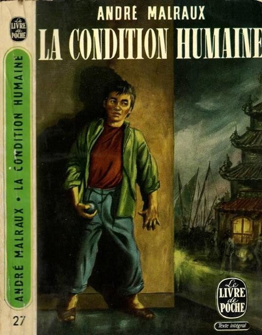 La condition humaine - André Malraux - copertina