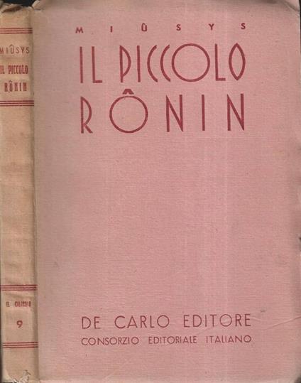 Il piccolo ronin - copertina