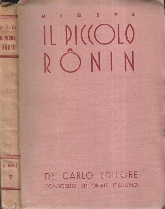 Il piccolo ronin - copertina