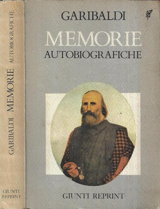 Memorie autobiografiche - copertina