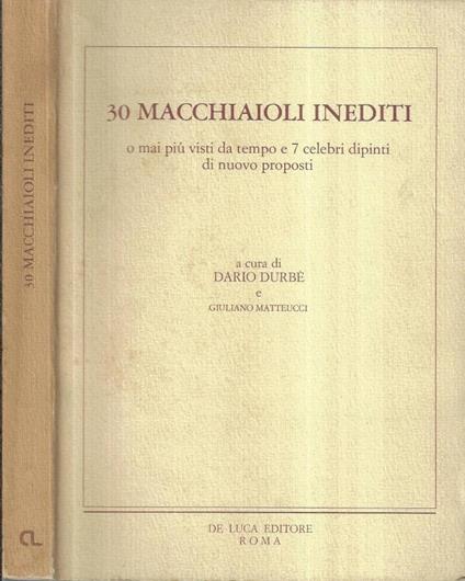 30 macchiaioli inediti - copertina
