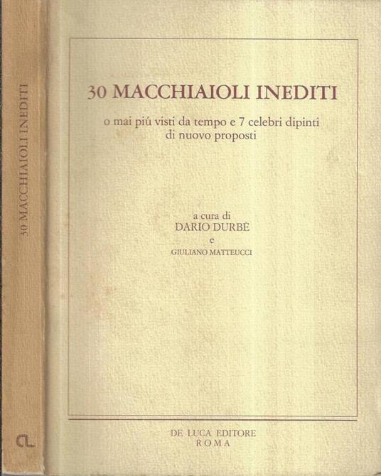 30 macchiaioli inediti - copertina